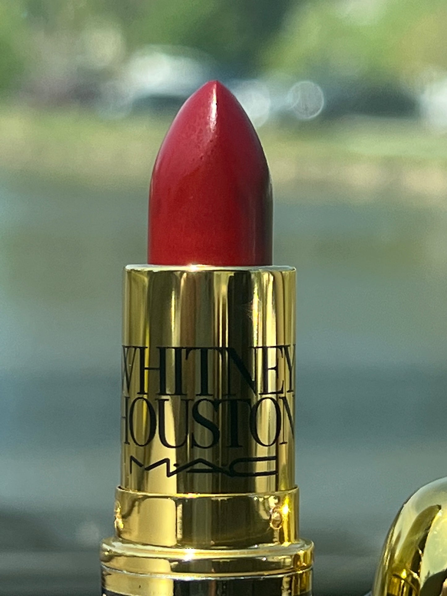 MAC Whitney Houston Matte Lipstick Nippys's Sensual Red New LE