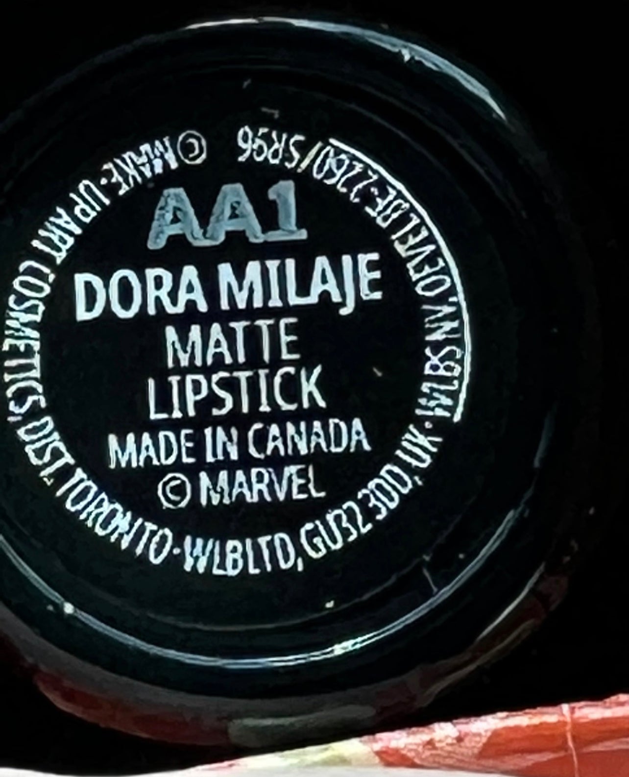 Marvel Studios Black Panther Lipstick Dora Milaje.