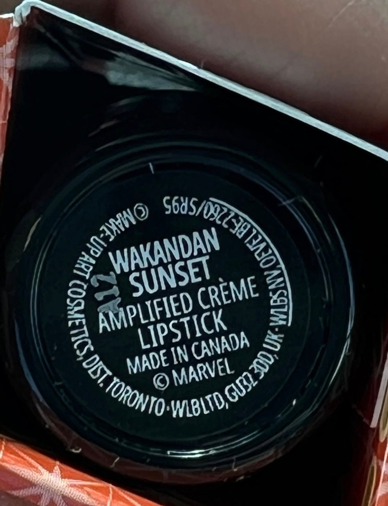 MAC Cosmetics x Marvel Studios Black Panther ‘Wakandan Sunset’ Lipstick